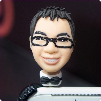 耳機塞公仔 男生情人公仔 FDB-018